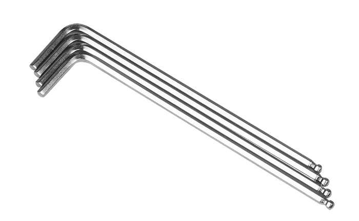 Navilution Seatback Controller Installation Hex Key - 7/64", Qty: 4