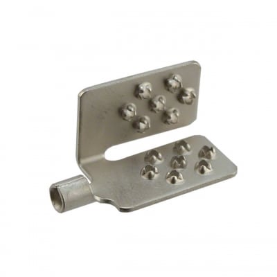 Composite image of a metal wire crimper.