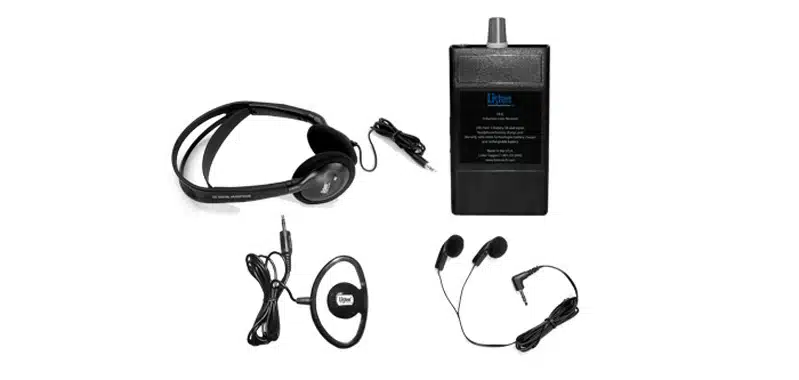 Hearing Loop Receiver with Lanyard Package