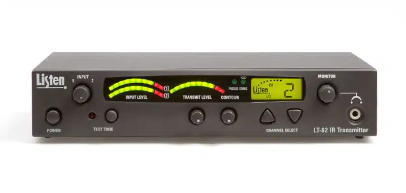 Front view of LT-82 Transmitter