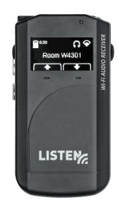 A picture of a ListenWIFI receiver.