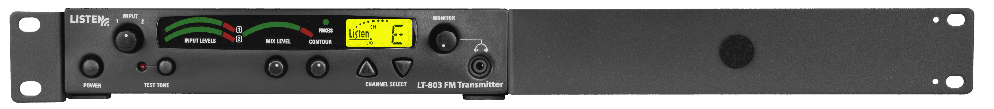 Single LT-800 Configuration front Universal Rack Mounting Kit