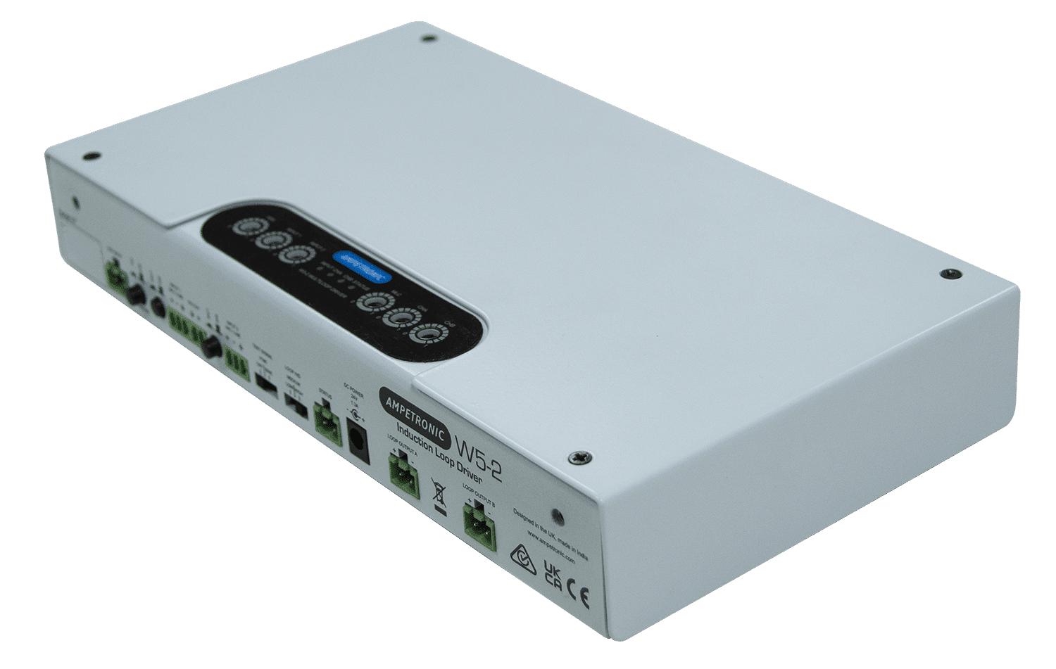 Wall Mount Multi-Loop Hearing Loop Driver