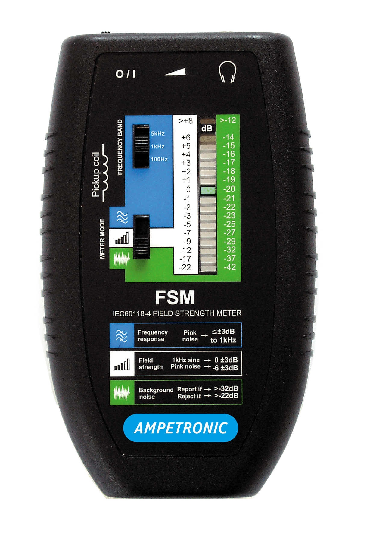 A picture of a Field Strength Meter.