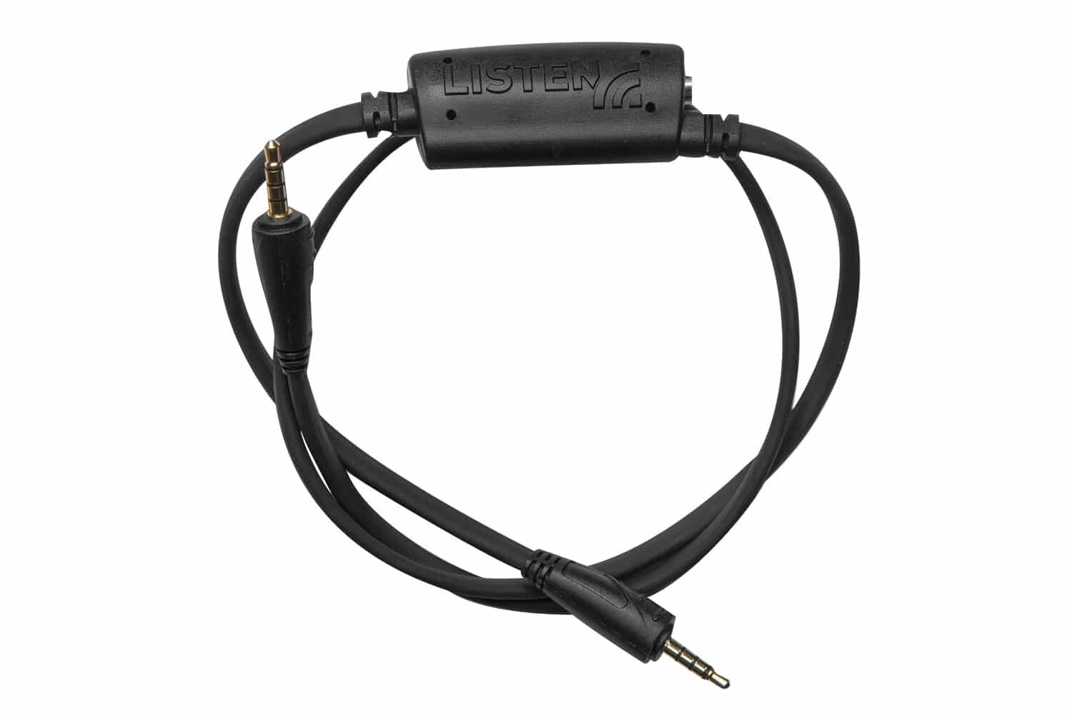 A picture of an Intelligent Ear Phone/Neck Loop Lanyard.