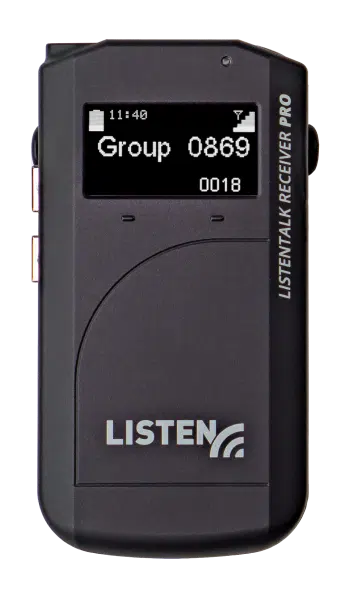 ListenTALK Receiver Pro Front View