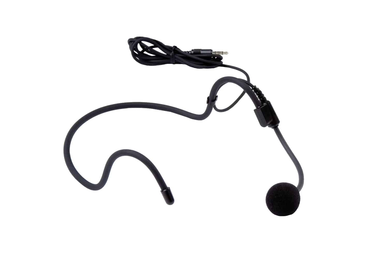 A picture of a Behind-the-Head Microphone (TRRS).