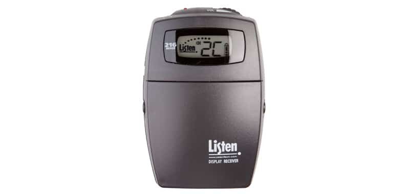 Portable Programable Display RF Receiver (216 MHz)