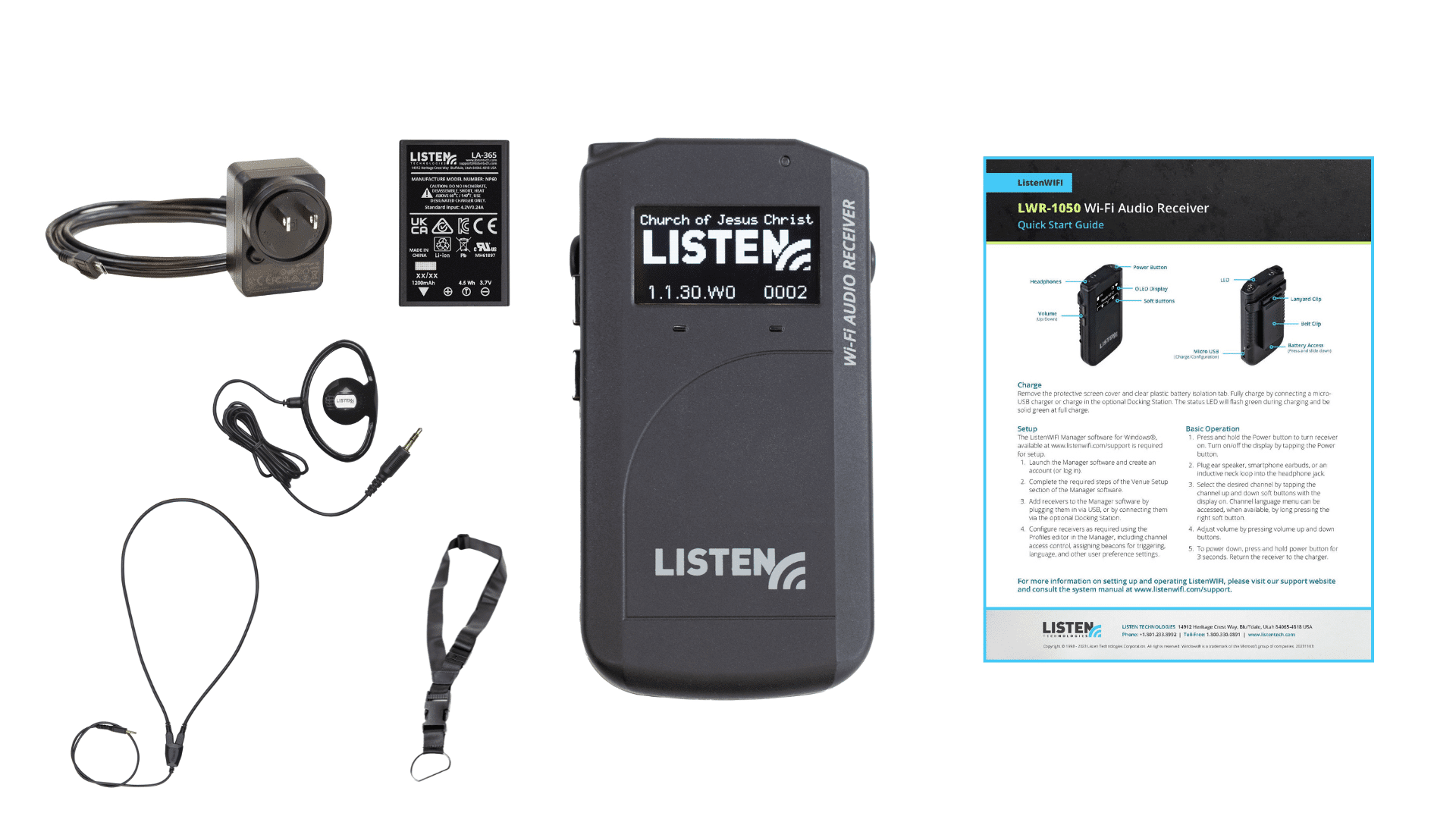 Meetinghouse Wi-Fi Audio Receiver (Package 2)