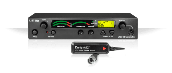 Infrared Transmitter with Dante adapter