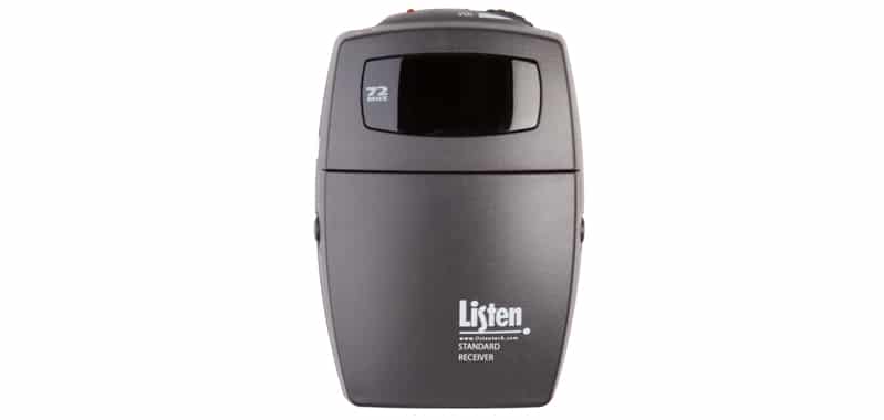 LR200 black Listen 72 MHz radio frequency standard receiver