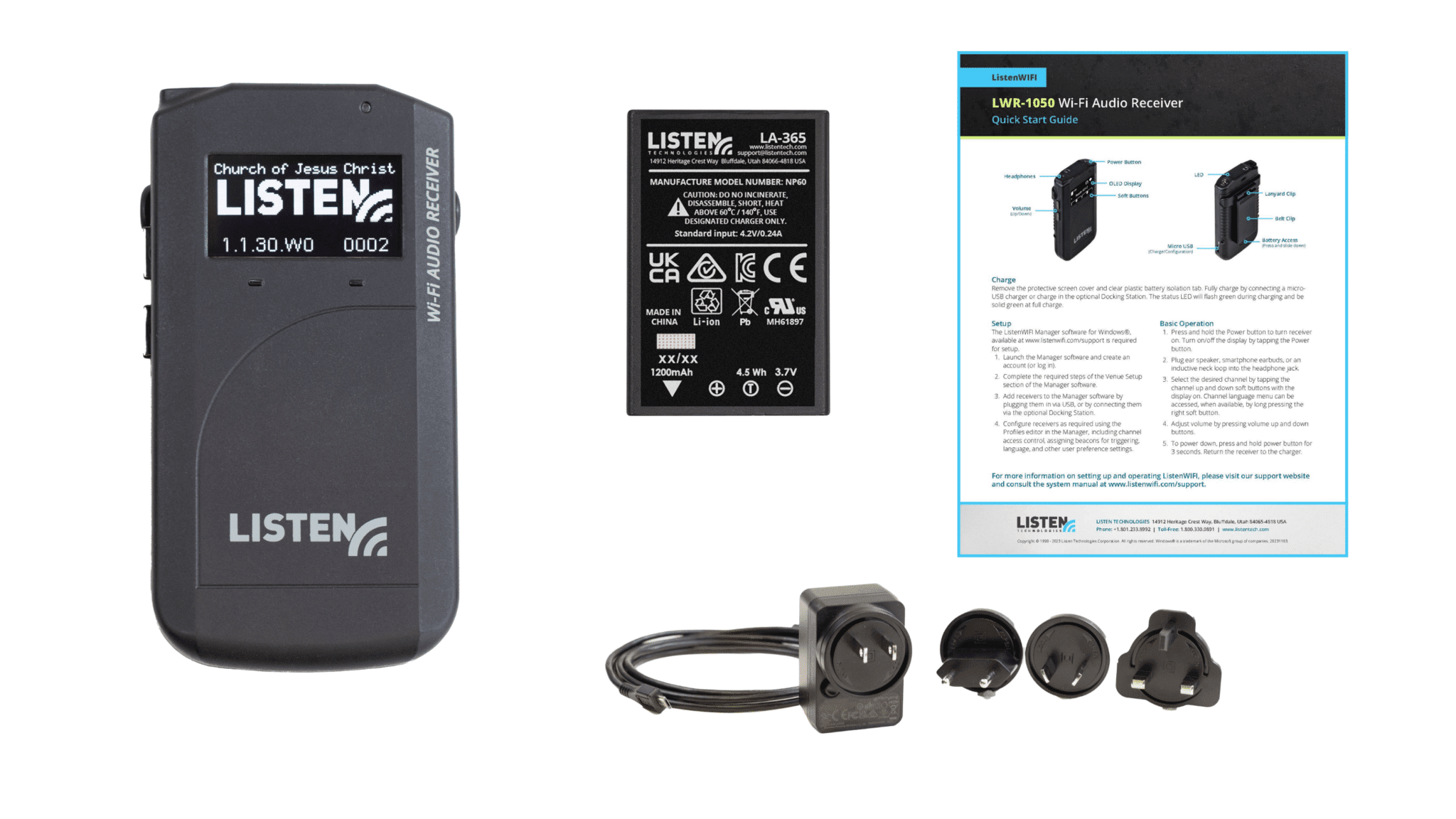 Meetinghouse Wi-Fi Audio Receiver (Package 1)