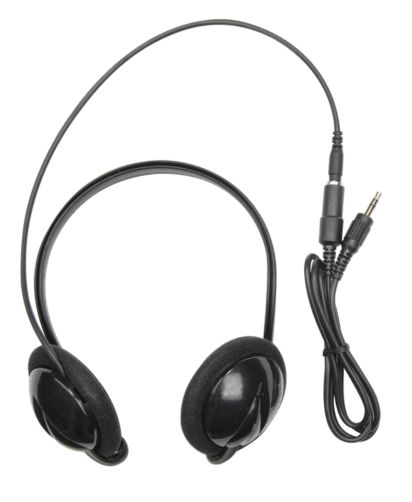 A picture of Universal Behind-the-Head Stereo Headphones.