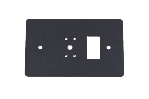 Wall box mounting plate