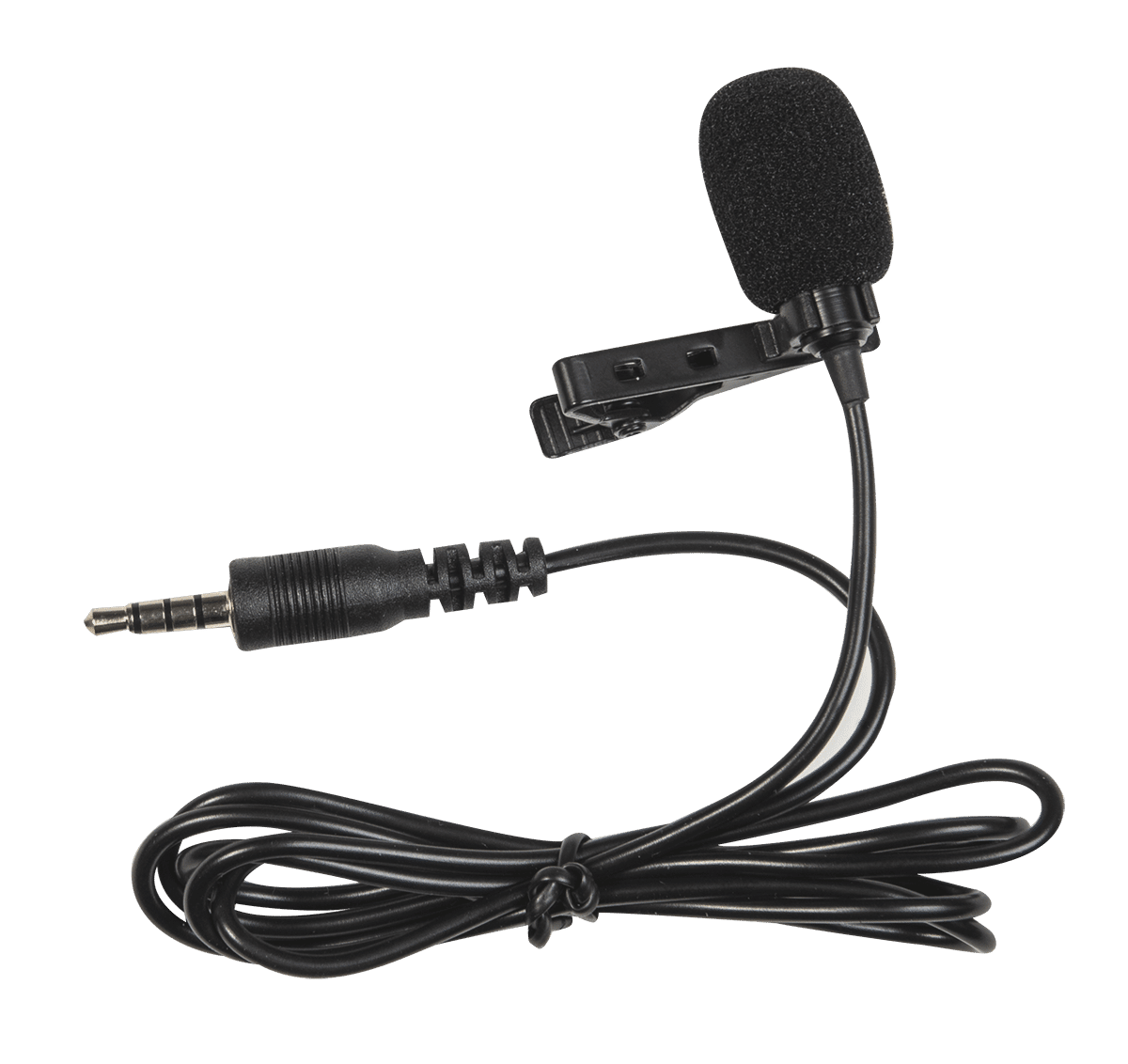 A picture of a Lavalier Microphone